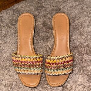 Mariella Italy Multicolor Woven Sandals